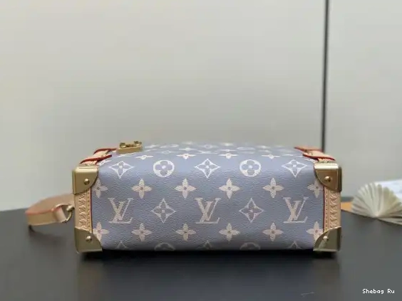 Side VUITTON PM-18*12.5*8CM LOUIS Trunk 0515